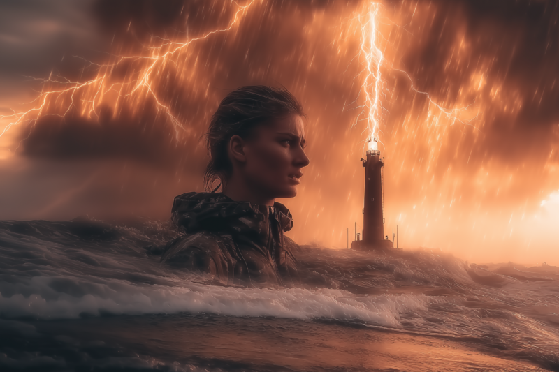 Alexandria’s Light: Flug, Signal, Widerspruch. (c) 2026 RoadStones