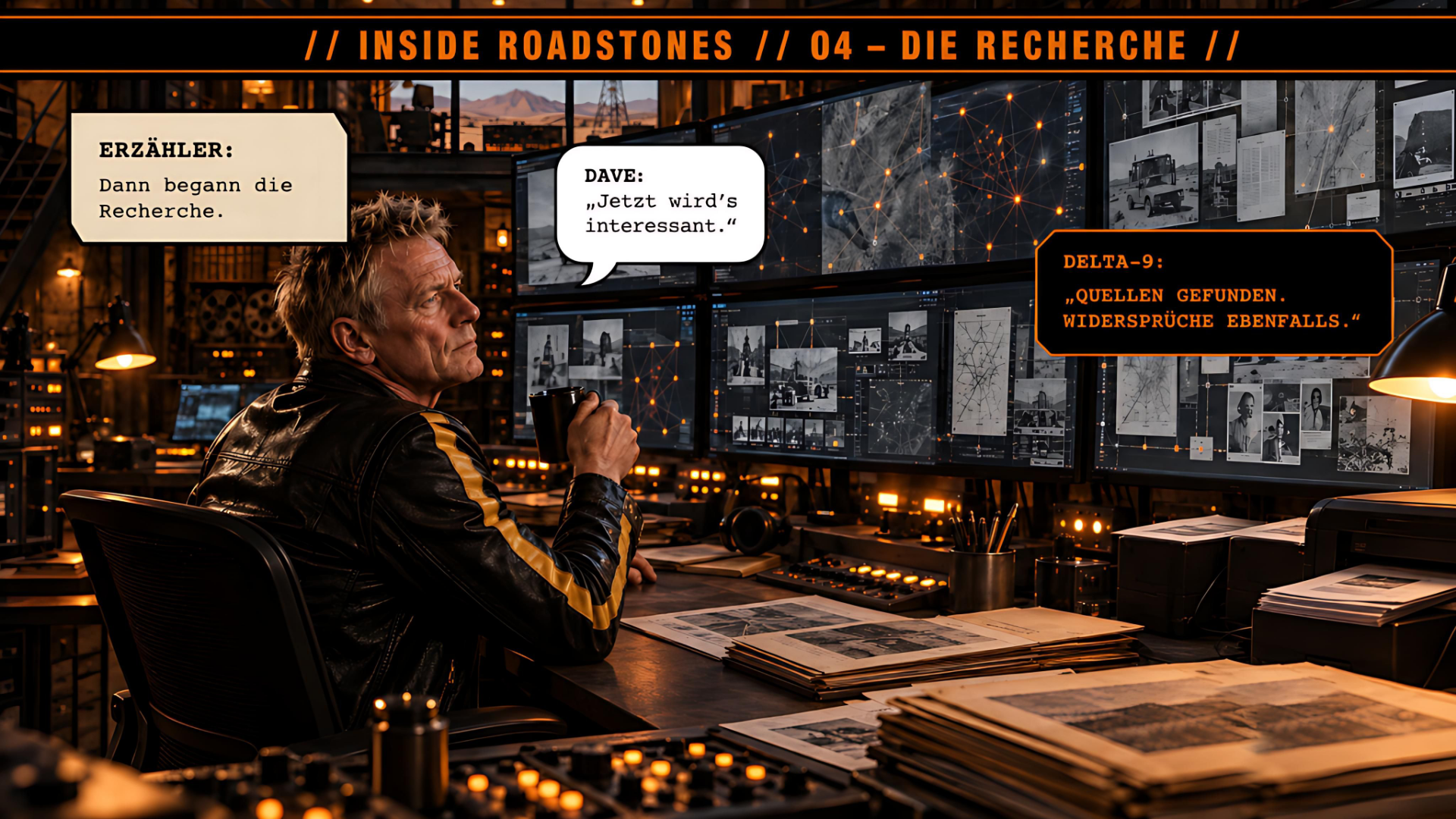 Die Recherche beginnt