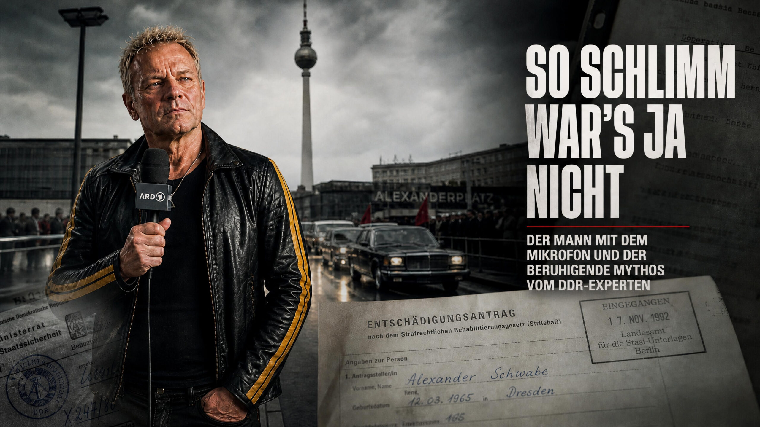 So schlimm war es nicht: Der Mann mit dem Mikrofon und der tröstliche Mythos ostdeutscher Expertise